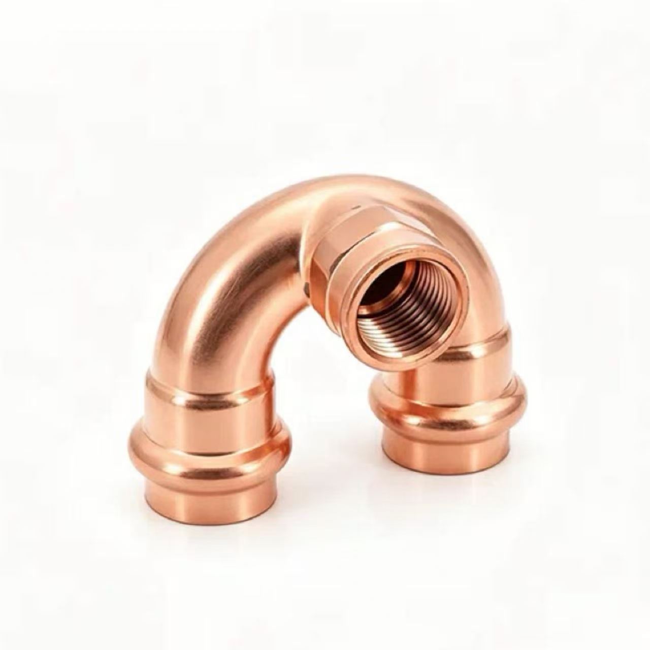 Dwbl-Clamp u-Shaped Edau Mewnol Tee Elbow