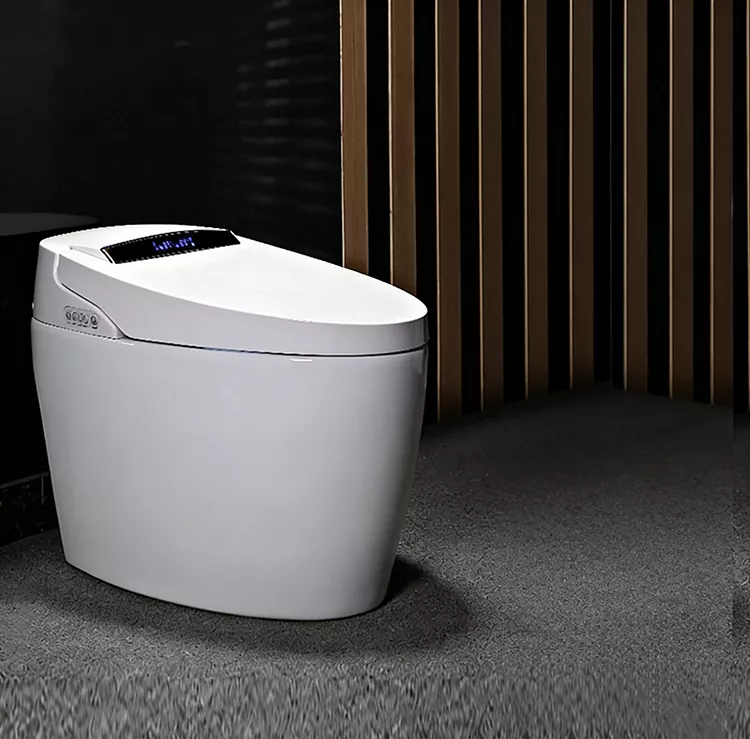 Toiled Smart Flip-Top a Weithredir gan Droed