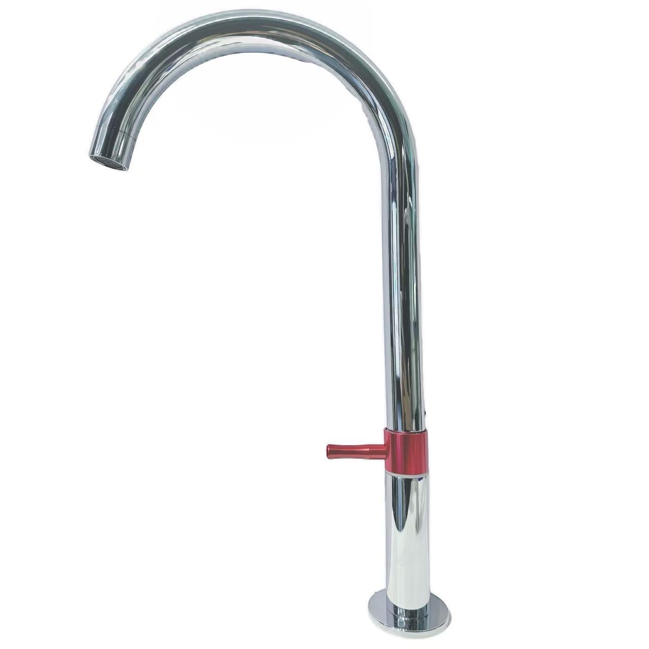 Faucet Sinc Cegin Oer Sengl Sglein Uchel-Bwa