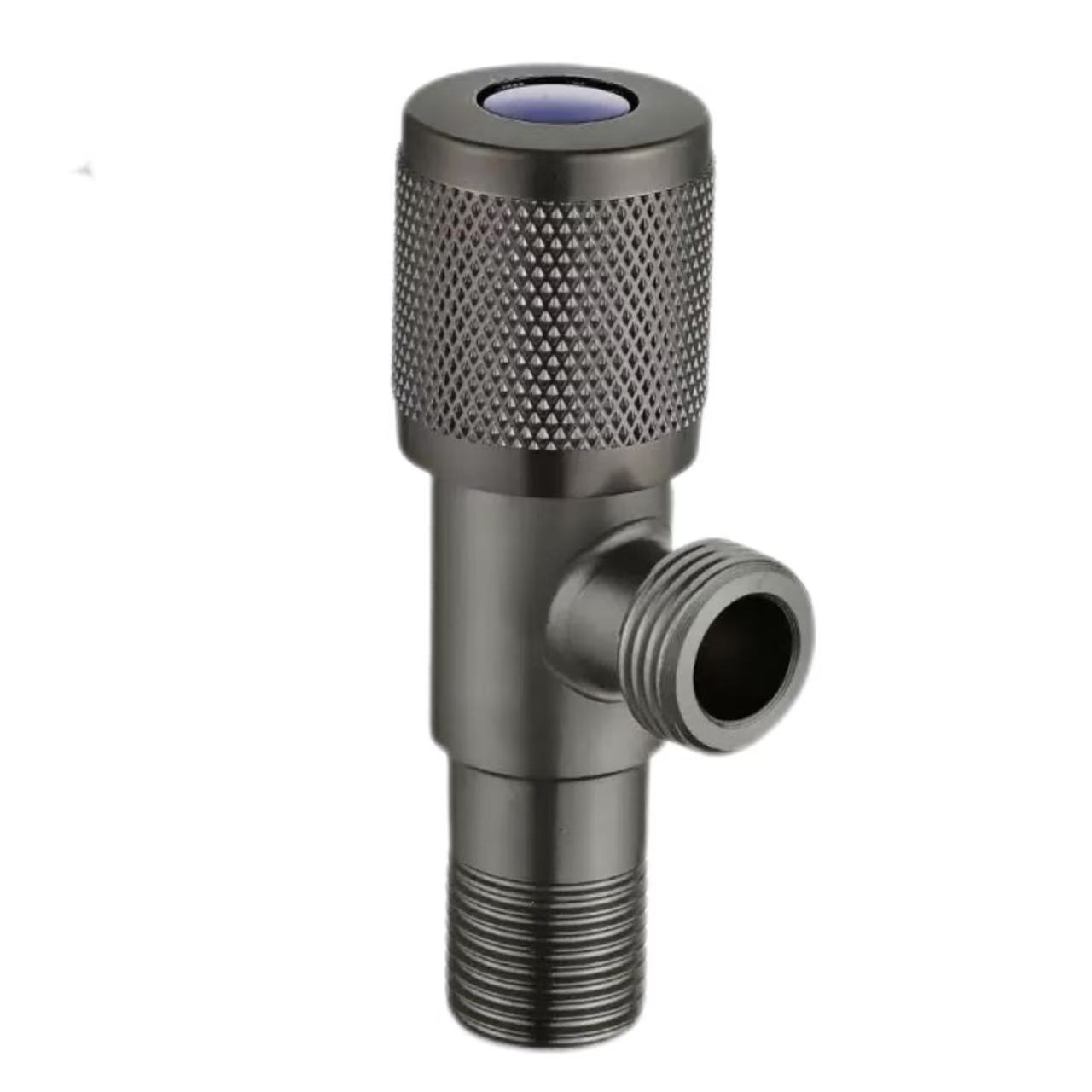 Gunmetal Knurled Trin Falf Mewnfa Dŵr Poeth Ac Oer Cyffredinol