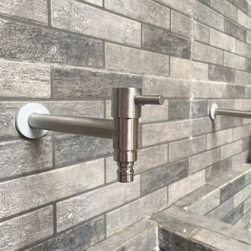 T-Shaped Quick-Open Stainless Steel Faucet