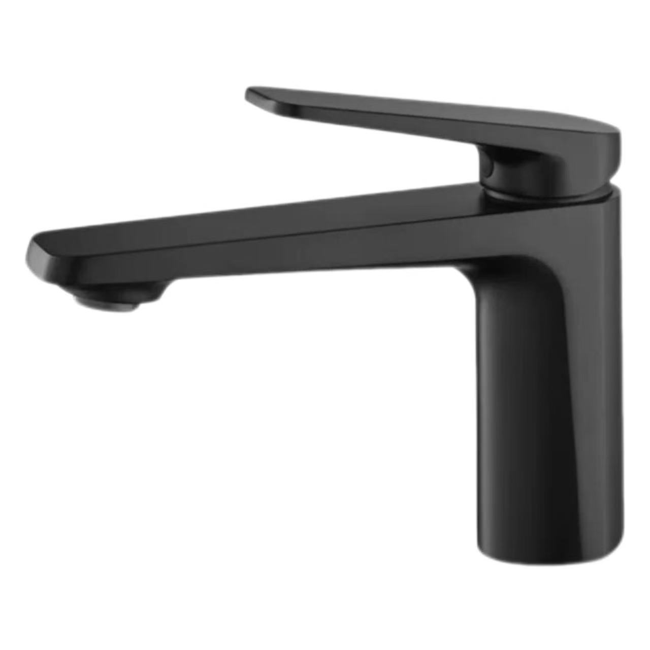 Matte Black Long-Trin Faucet Dragon Minimalist