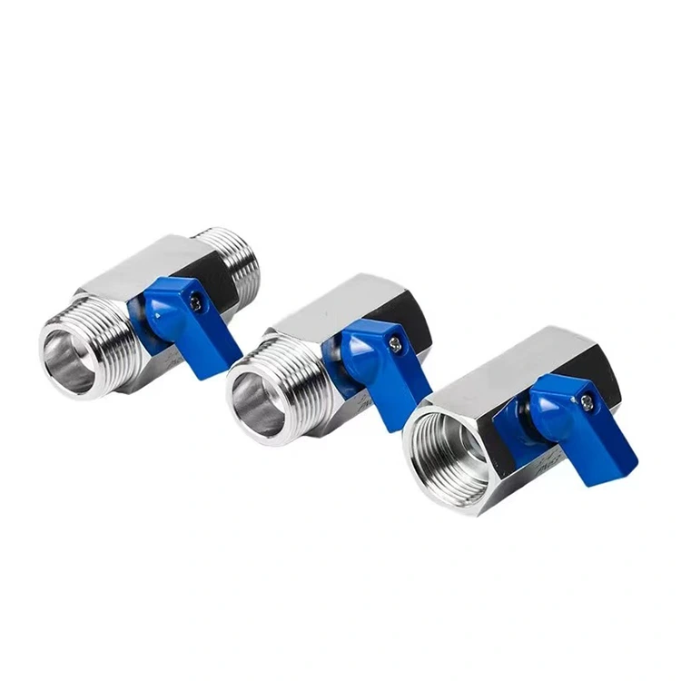 Falf Ball Mini Arbennig ar gyfer HVAC a Nwy