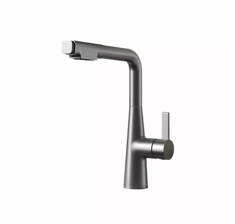 Faucet Cegin Poeth Ac Oer Tynnu Allan