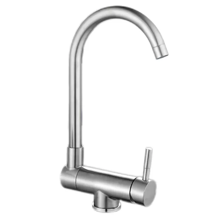 Faucet Cegin Poeth Ac Oer Rotatable, Plygadwy, Uchel-Droddiad