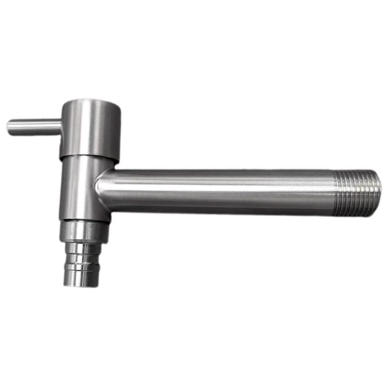 Faucet Dur Di-staen Cyflym-Agored Siâp T